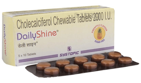Dailyshine 2000IU Tablet image