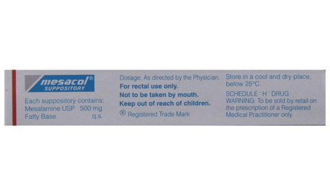 Mesacol Suppository image