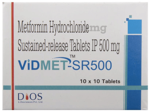 Vidmet-SR 500 Tablet image Vidmet-SR 500 Tablet image