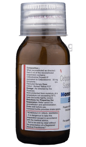 Monocef-O 50 Oral Suspension image Monocef-O 50 Oral Suspension image