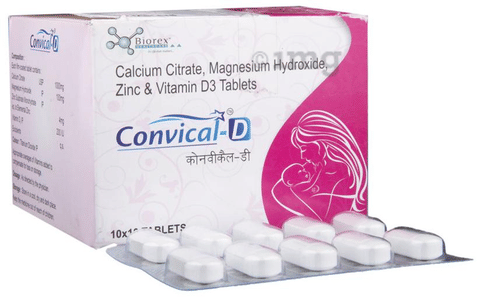 Convical-D Tablet image Convical-D Tablet image