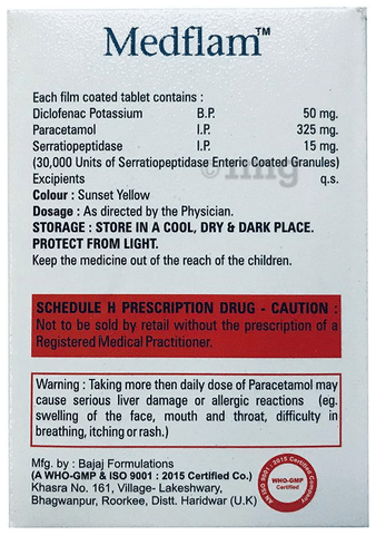 Medflam Tablet image Medflam Tablet image
