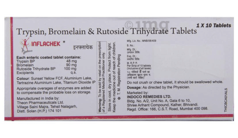 Inflachek Tablet image Inflachek Tablet image