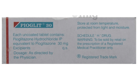 Pioglit 30 Tablet image Pioglit 30 Tablet image