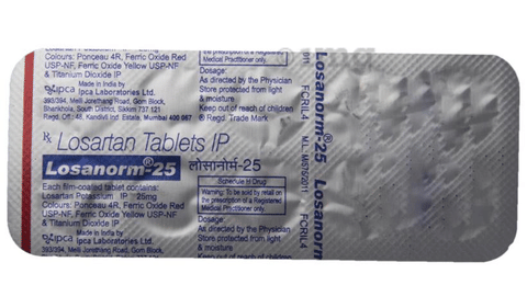 Losanorm 25 Tablet image