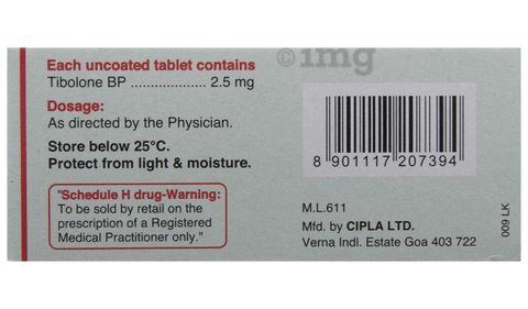 Tibofem Tablet image