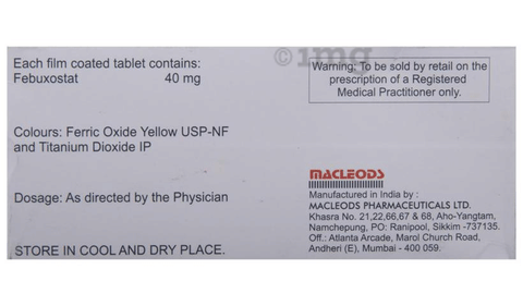 Febumac 40 Tablet image