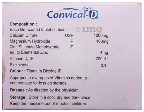 Convical-D Tablet