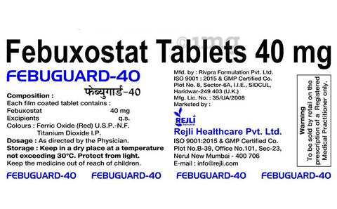 Febuguard 40 Tablet image Febuguard 40 Tablet image