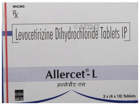 Allercet-L Tablet image
