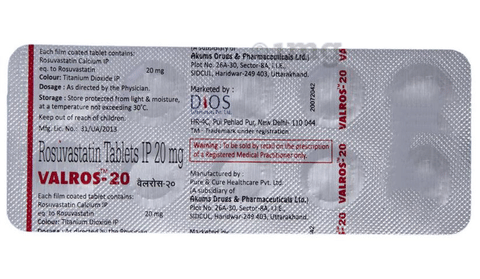 Valros 20 Tablet image