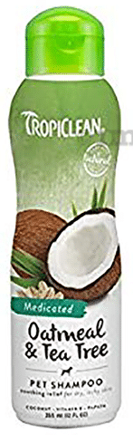Tropiclean Oatmeal Tea Tree Pet Shampoo Buy bottle of 355.0 ml