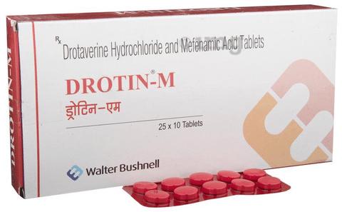 Drotaverine Mefenamic Acid Tablets, Treatment: menstrual cramps