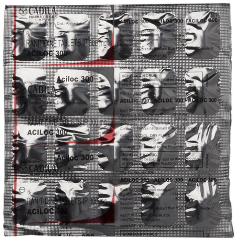 Aciloc 300 Tablet image