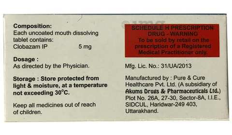 Adclobaz 5 Tablet MD image