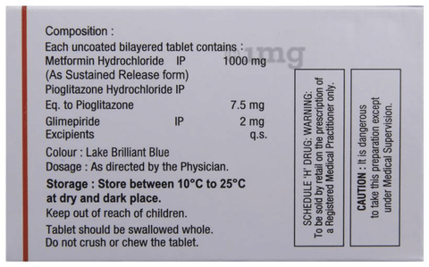 Triglimisave LS Forte 2 Tablet SR image Triglimisave LS Forte 2 Tablet SR image