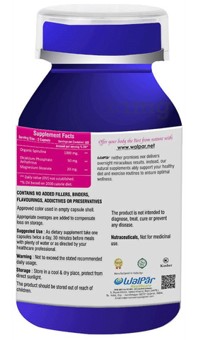 Walpar Spirulina Capsule image Walpar Spirulina Capsule image