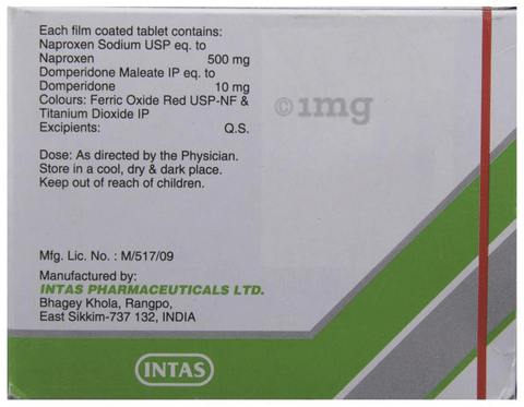 Napra D 500 Tablet image