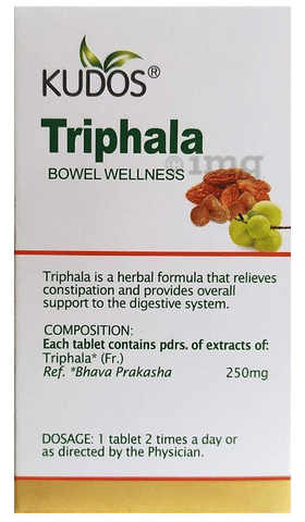 Kudos Triphala Tablet image