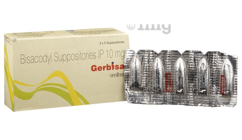 Buy Gerbisa 10mg Suppository 5'S Online at Upto 25% OFF