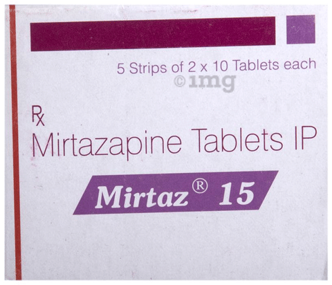 Mirtaz 15 Tablet image