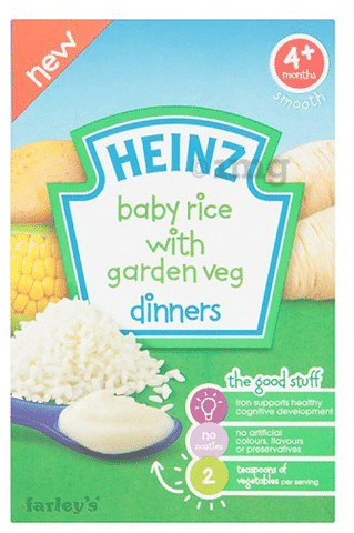 Heinz Baby Rice with Garden Veg Dinners