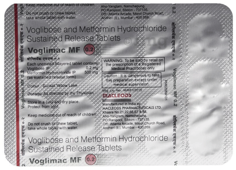 Voglimac MF 0.2 Tablet SR image
