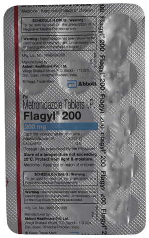 Flagyl 200 Tablet image