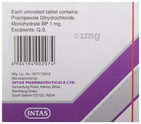 Pramirol 1 Tablet image