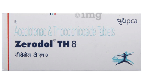 Zerodol TH 8 Tablet image