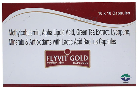 Flyvit Gold Capsule image Flyvit Gold Capsule image