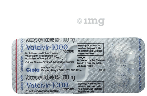 VALCIvir 1000 Tablet image VALCIvir 1000 Tablet image
