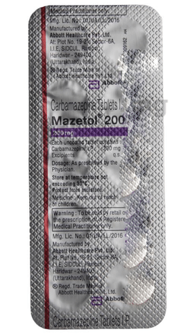 MazETOL 200 Tablet image