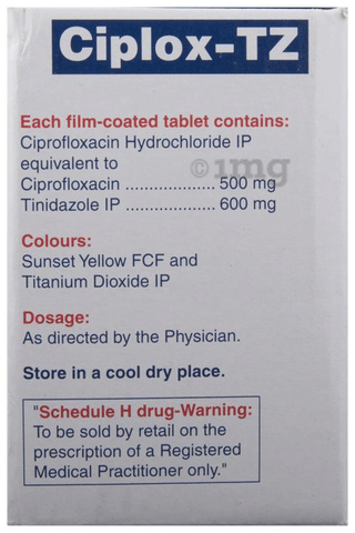 Ciplox TZ Tablet image Ciplox TZ Tablet image