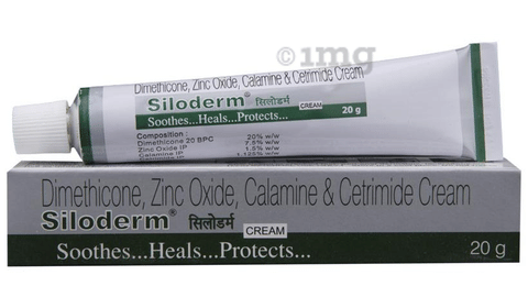 Siloderm Cream with Calamine, Dimethicone and Zinc Oxide image