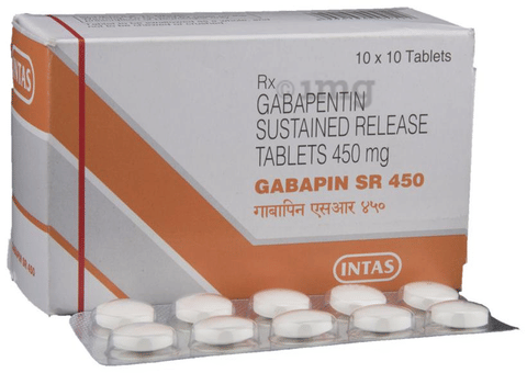 Gabapin SR 450 Tablet image Gabapin SR 450 Tablet image