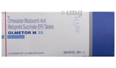 Olmetor M 25 Tablet image Olmetor M 25 Tablet image