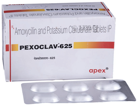 Pexoclav 625 Tablet image