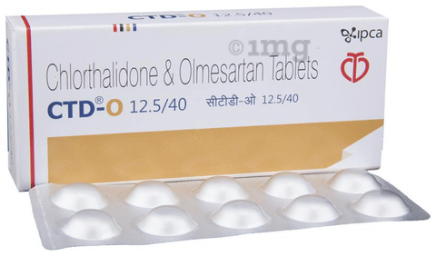 CTD-O 12.5/40 Tablet image