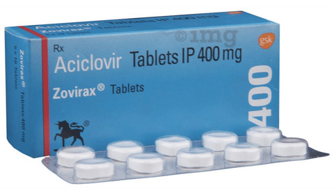 Zovirax 400 Tablet image