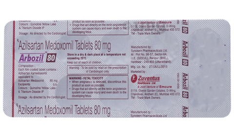Arbozil 80 Tablet image
