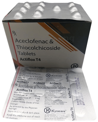 Actiflox T 4 Tablet image