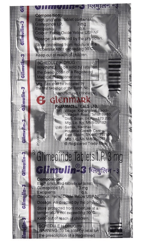 Glimulin 3 Tablet image