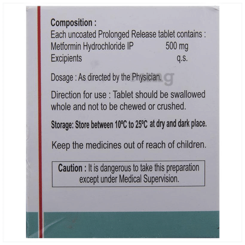 Metafort 500 Tablet PR image