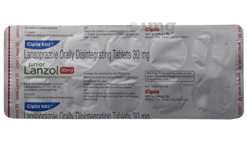Junior Lanzol 30mg Tablet DT image