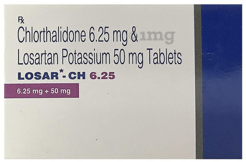 Losar-CH 6.25 Tablet image Losar-CH 6.25 Tablet image