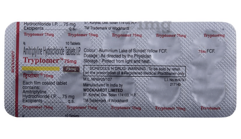 Tryptomer 75mg Tablet image