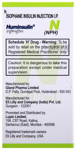 Huminsulin N 100IU/ml Injection