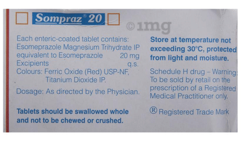 Sompraz 20 Tablet image