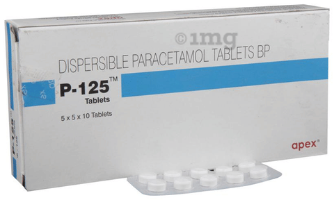P 125 Tablet DT image P 125 Tablet DT image